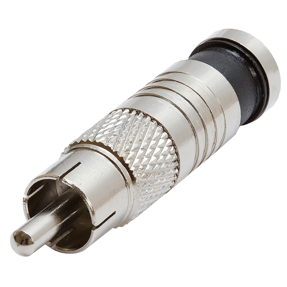Premium RCA Compression Connector for RG6