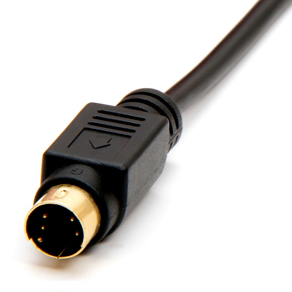 S-Video Cable Gold-Plated (SVHS) 4-PIN SVideo Cord - 12 Feet