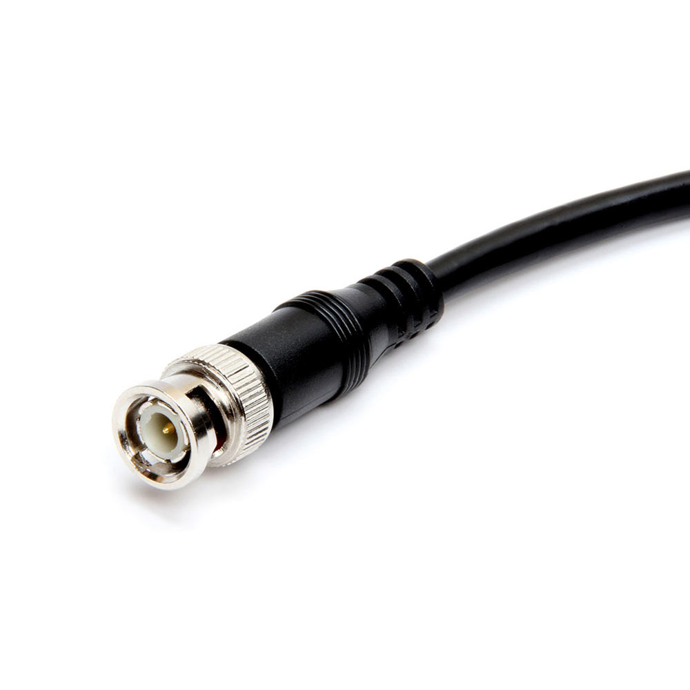 RG59U 50 Feet BNC Male to BNC Male, 75 Ohm, Coaxial BNC to BNC Video Cable, 50FT Black