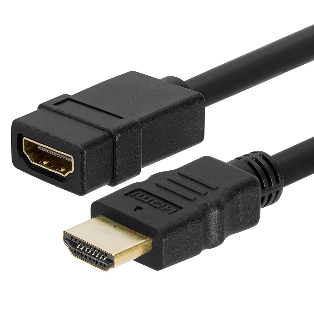 HDMI Extension Cable Male to Female Support 3D 4K x 2K Resolution HDMI Cable Extender with Ethernet - 15 Feet