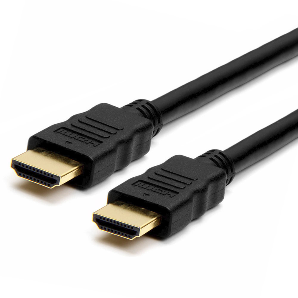 26AWG High Speed HDMI Cable 25FT HDMI 2.0 Ready - 3D Ethernet / ARC, Gold Plated Connectors HDMI Cable - 25 Feet, Black