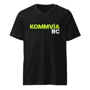 KOMMVIA RC Short Sleeve V-Neck T-Shirt