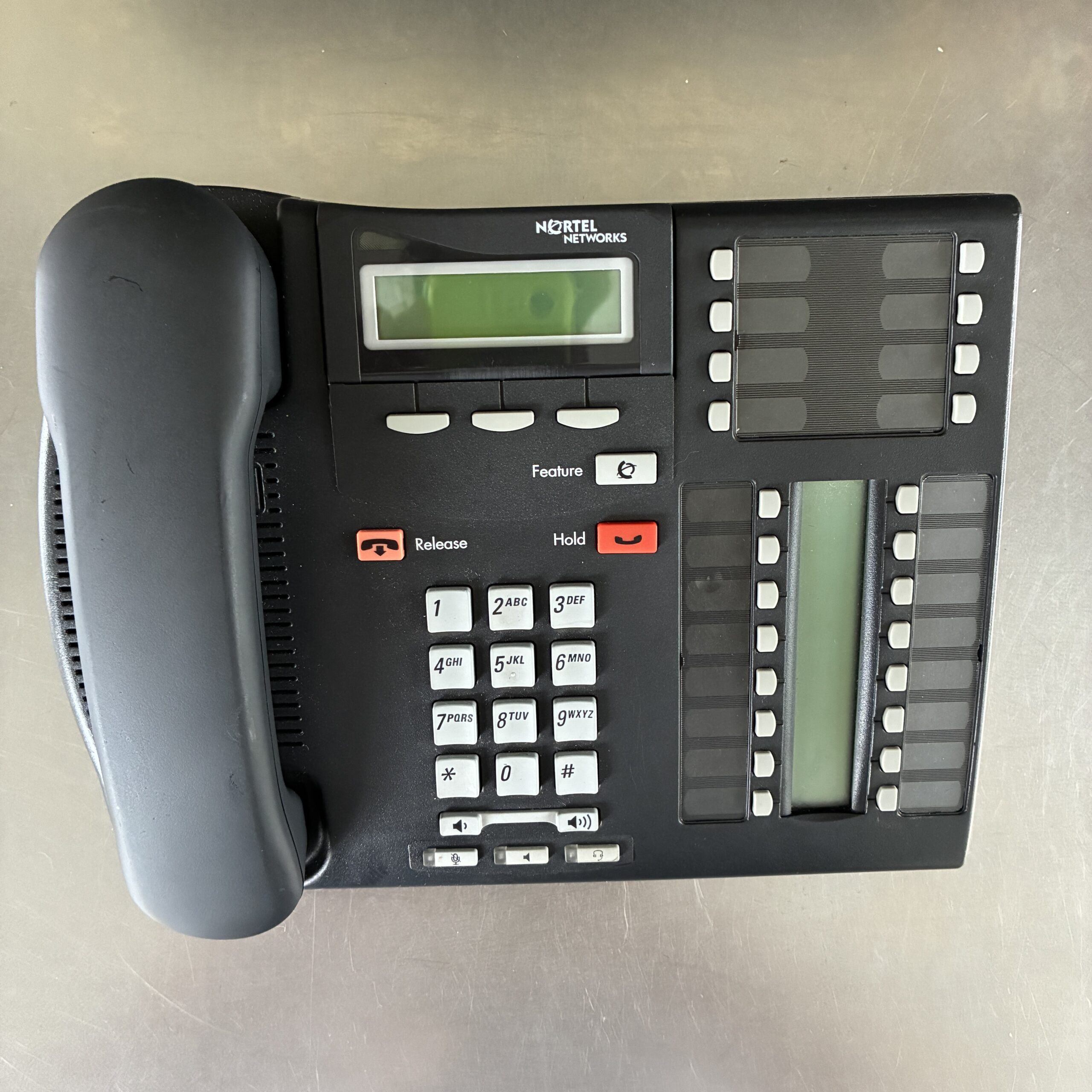 Nortel Networks T7316E Charcoal Business Phone NT8B27JAAA - Refurbished & Tested - Image 2