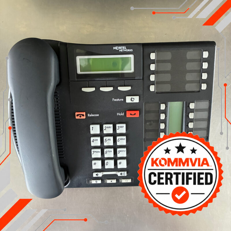 Nortel Networks T7316E Charcoal Business Phone NT8B27JAAA - Refurbished & Tested