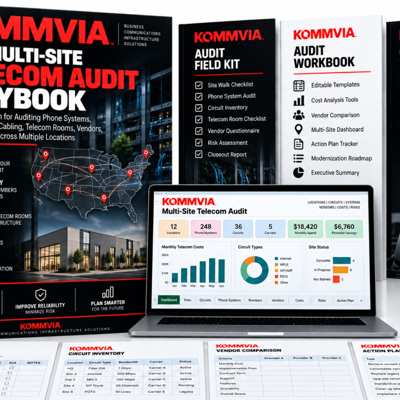 The Multi-Site Telecom Audit Playbook